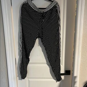 Black and White Polka Dot Pants